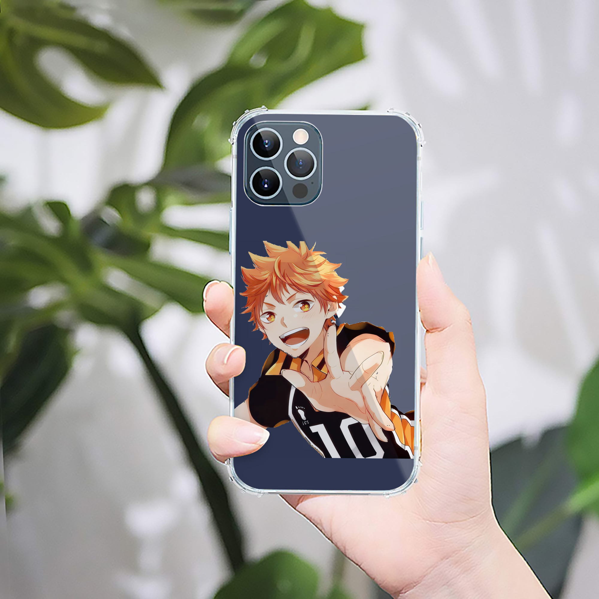 ハイキュー!! Haikyu!! 【iPhone 12シリーズ対応】透明スマホケース（クリアソフトケース）